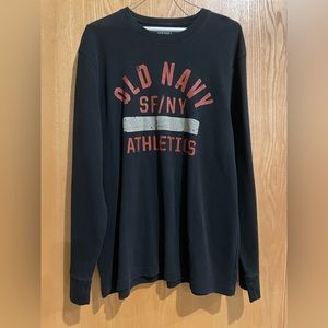 Old Navy Long Sleeve Top w/waffles type thermal material.